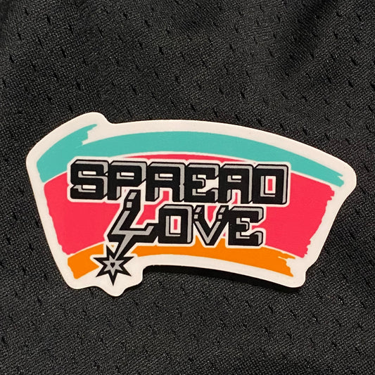 Spread Love Sticker - 003 - Fiesta